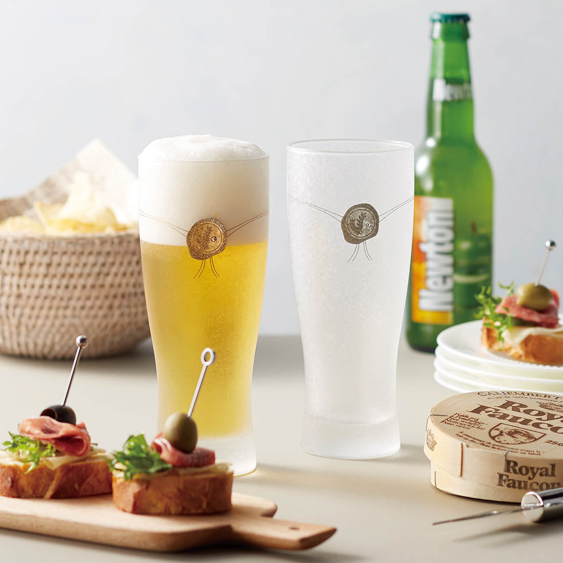 封ろう/ビアグラス/ペアセット/ST10103