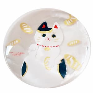 猫に蛸/箸置き/猫/7095-01