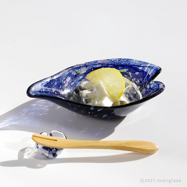 爽やか-ガラス食器-ブルー