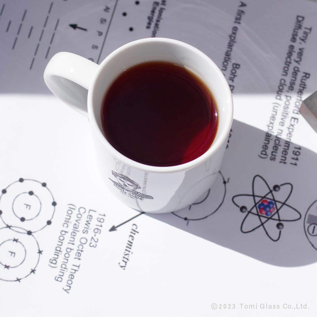 物理の偉人/マグカップ/キュリー/7123-02