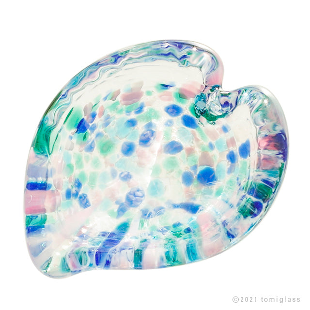 トミクラフト‐箸置き-あられ-水色