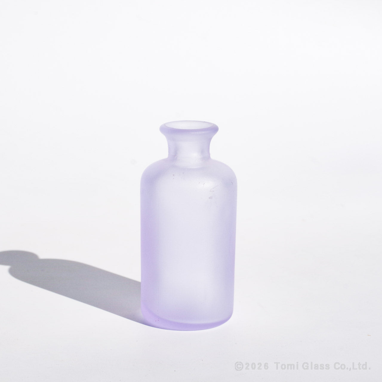 WEB限定／ヴィンテージ小瓶／スト／パープル／フロスト／GL-15PR