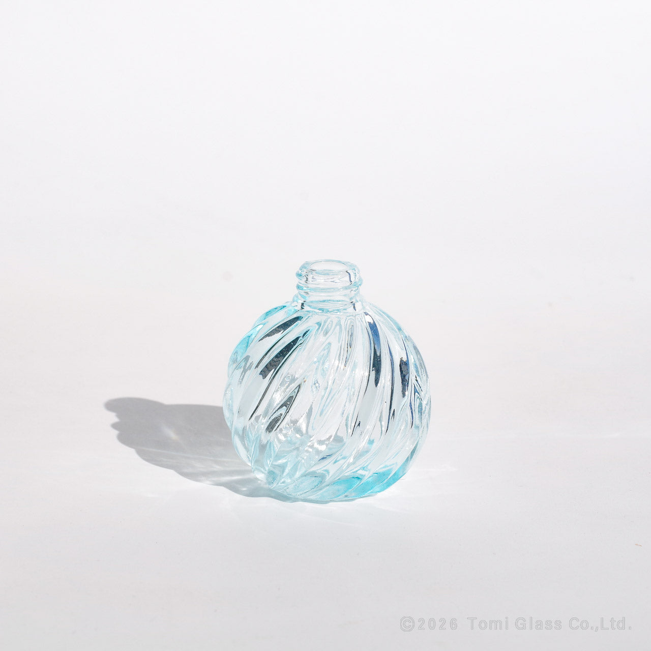 WEB限定／ヴィンテージ小瓶／ボール／ねじ／ブルー／K43S