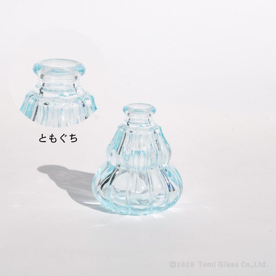 WEB限定／ヴィンテージ小瓶／ピコ／とも／ブルー／Q977BL／T