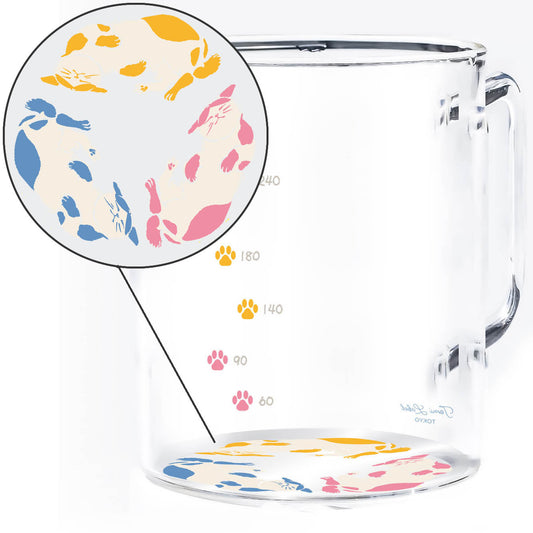 耐熱プリントマグ／溶けネコ／5020-25