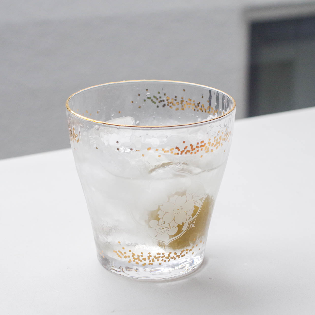 金彩グラス｜ジャポネ6900-01ス｜来客用｜松竹梅｜お盆やお正月の
