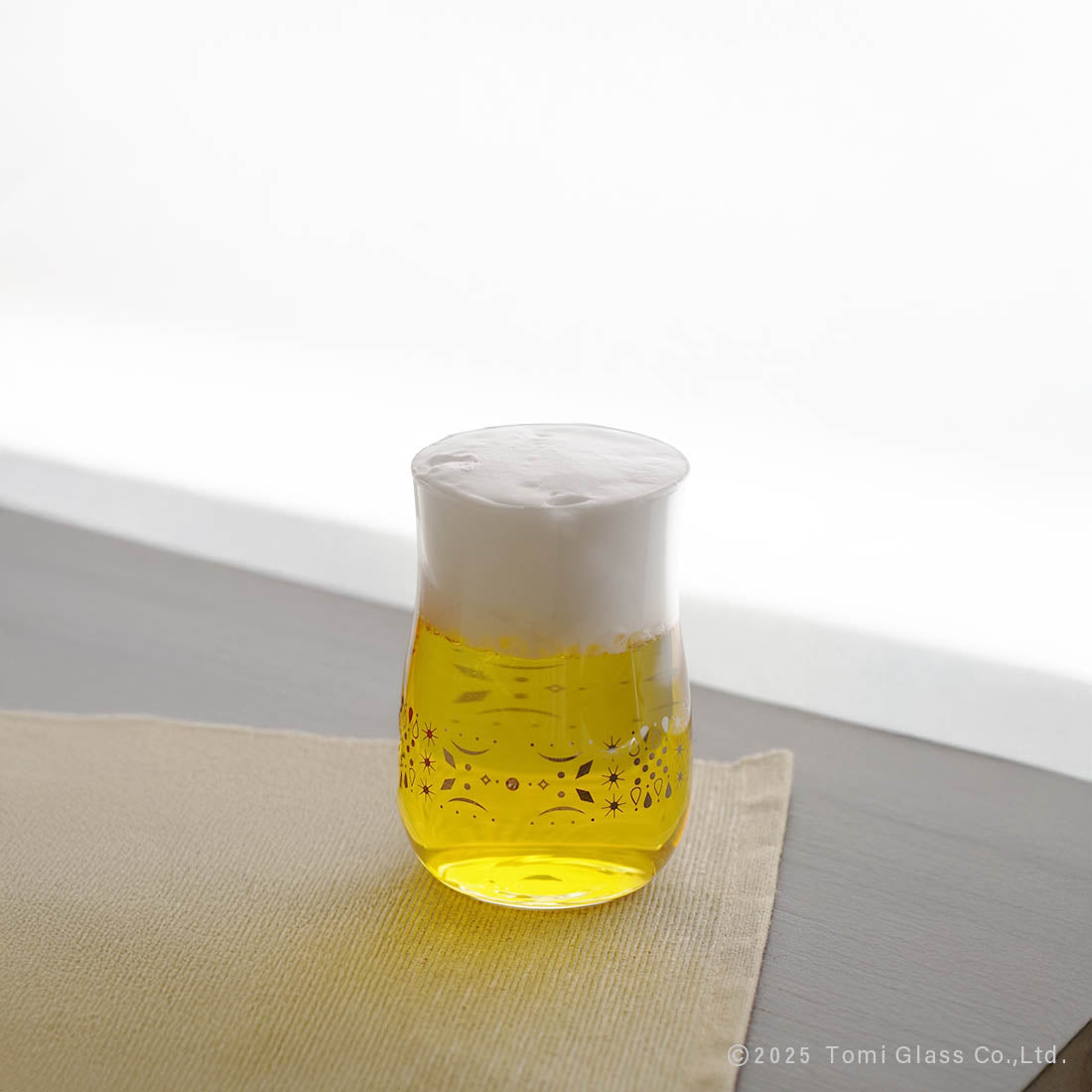 ピボ／クラフトビアグラス／プラチナ／AN7076-02