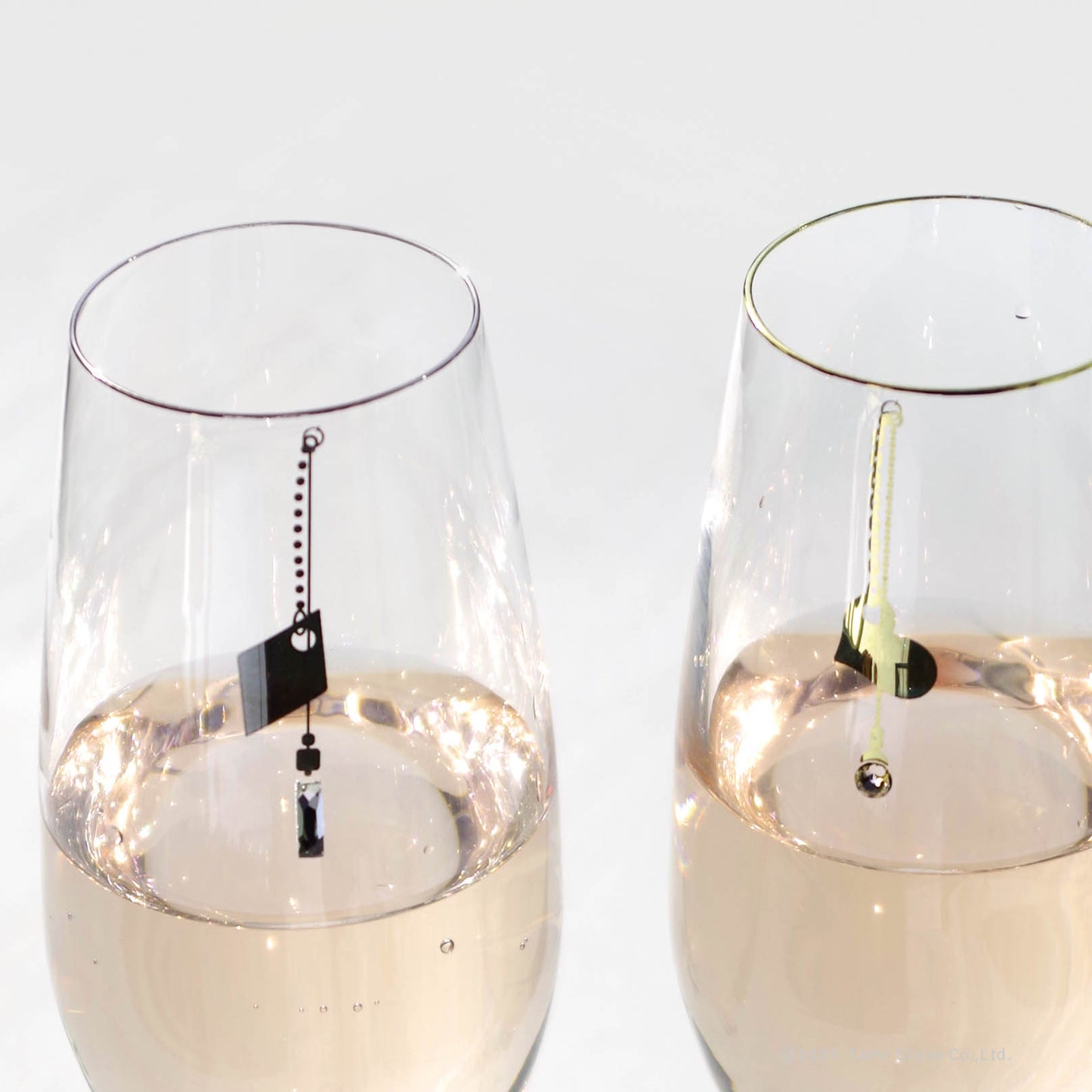 イニシャルチャーム／フルート／AN2519／2520