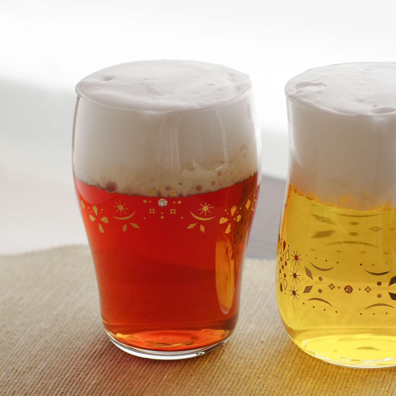 ピボ／クラフトビアグラス／ゴールド／AN7076-01