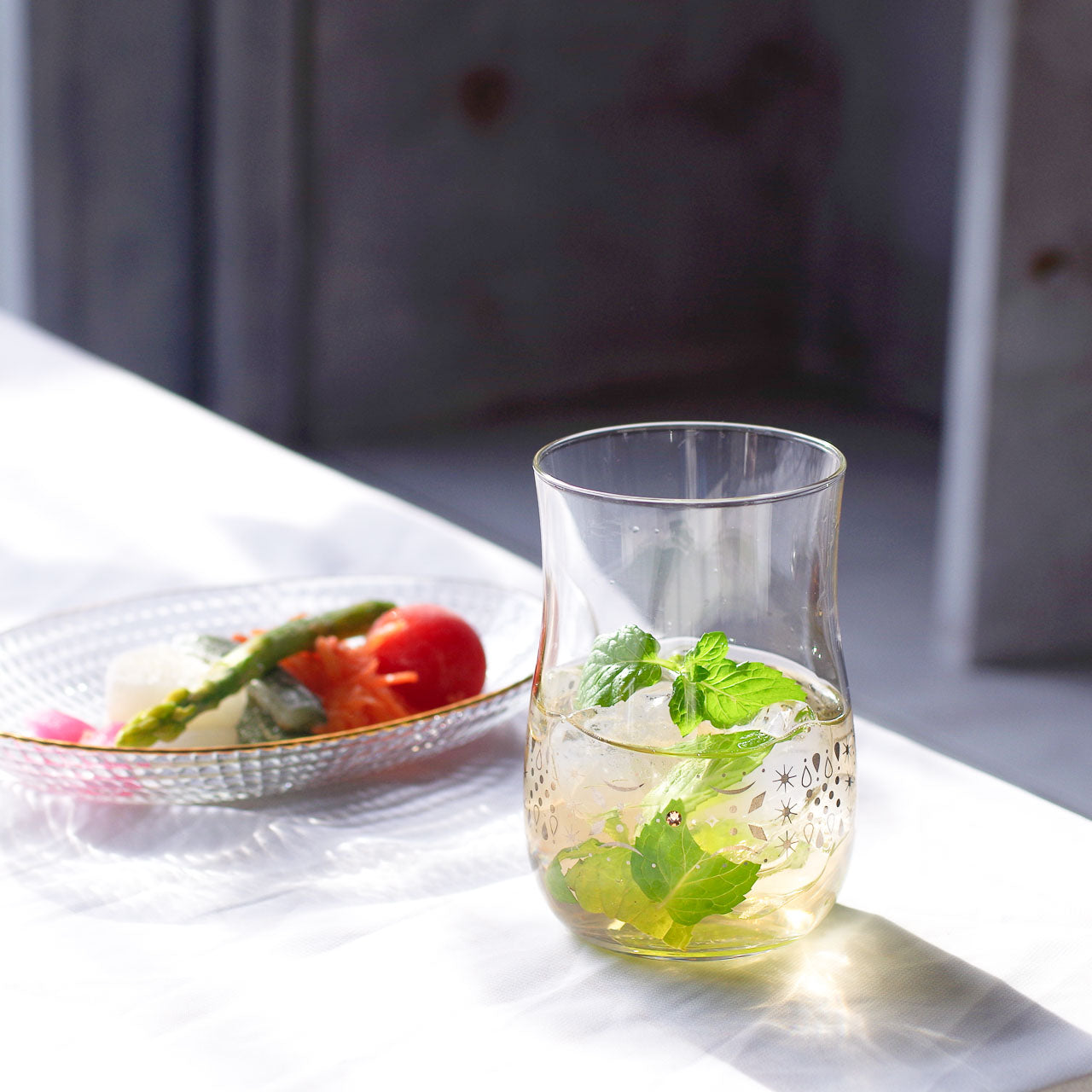 ピボ／クラフトビアグラス／プラチナ／AN7076-02