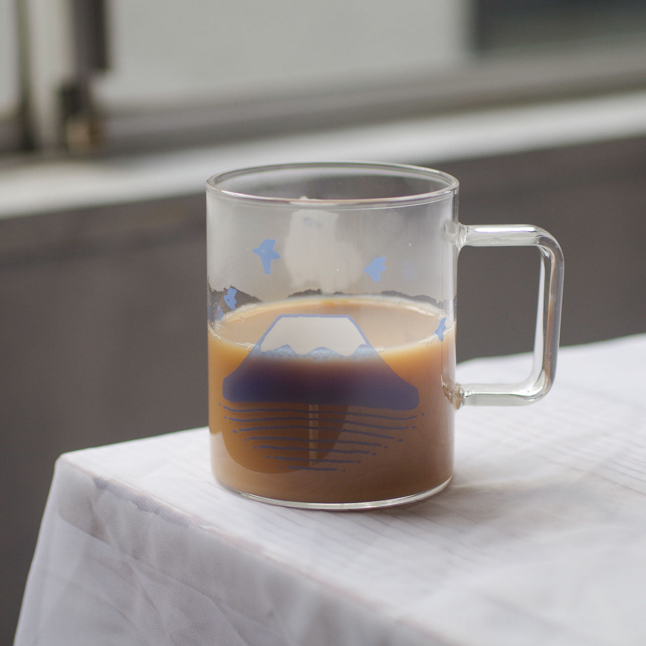 WEB限定／耐熱プリントマグ／富士山／ECA9-522