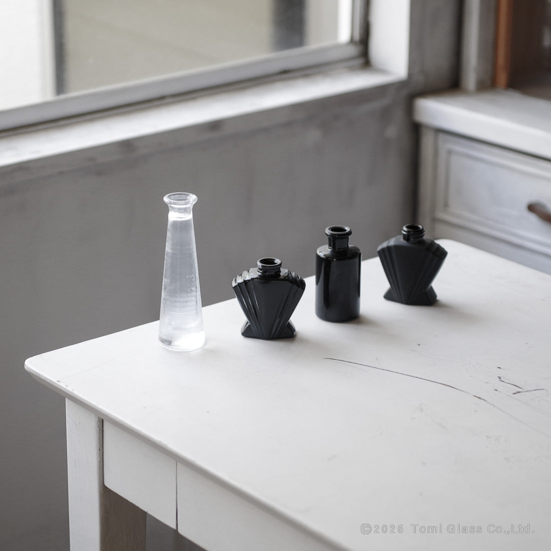 WEB限定／ヴィンテージ小瓶／スト／ブラック／GL-14