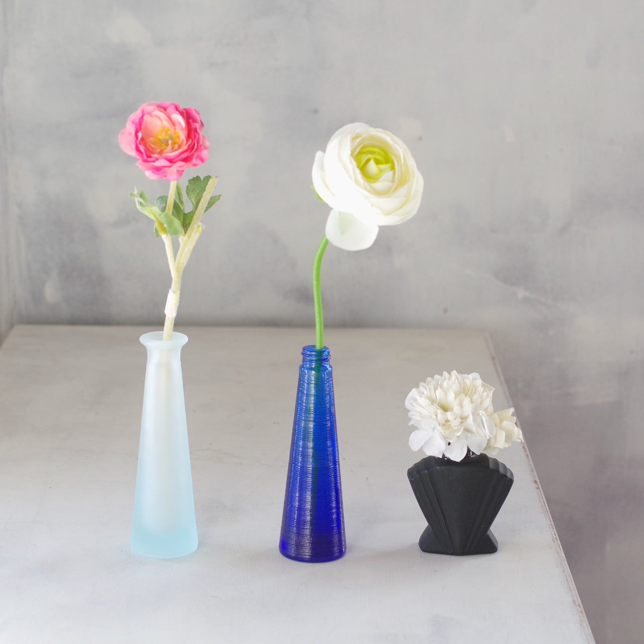 WEB限定／ヴィンテージ小瓶／一輪挿しセット／ ECST070