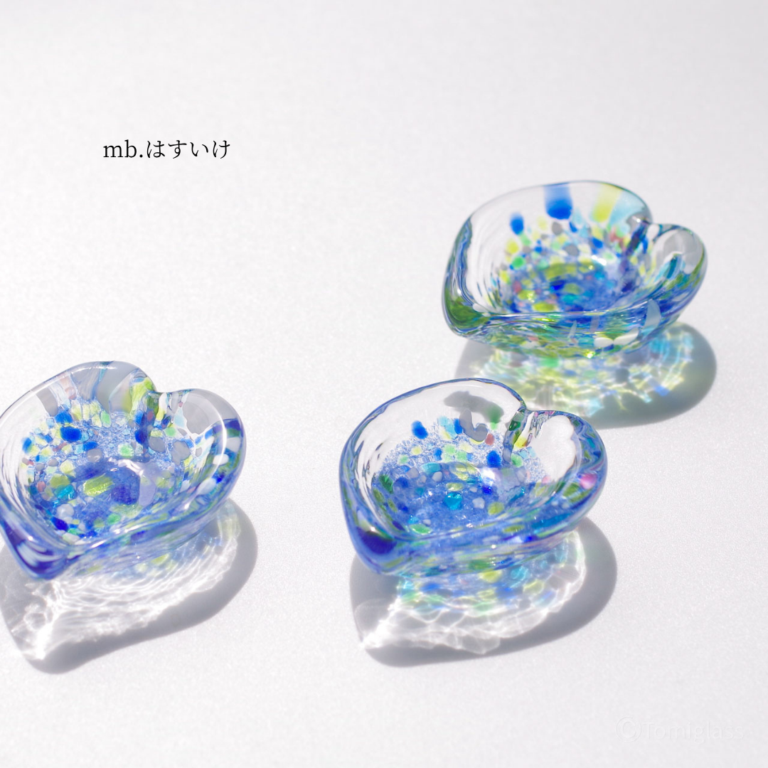WEB限定／江戸硝子／箸置き／こけにわ／はすいけ／EG029