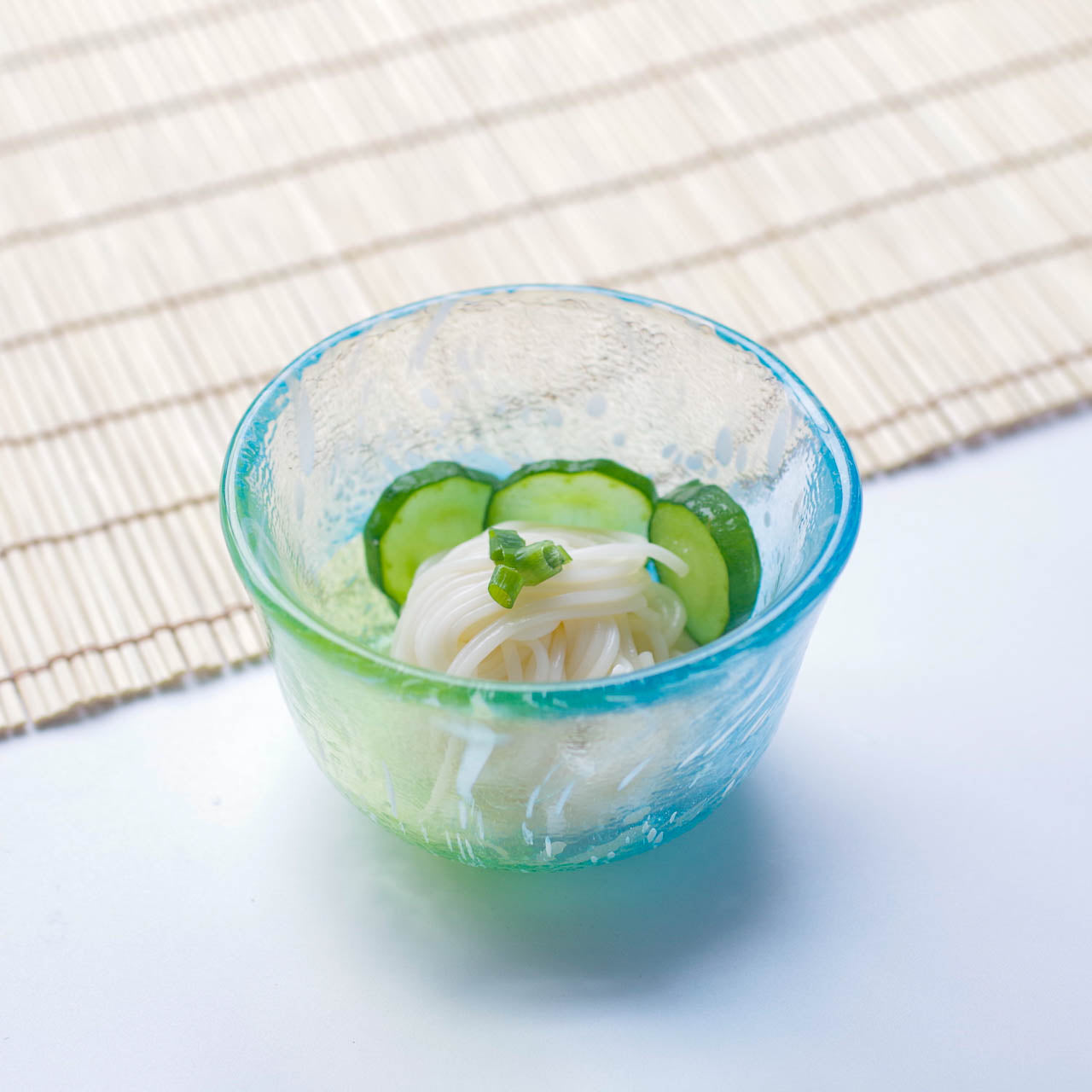 【送料無料】WEB限定／江戸硝子／えどふぇありーかっぱ／そうめん４点セット／ECST084