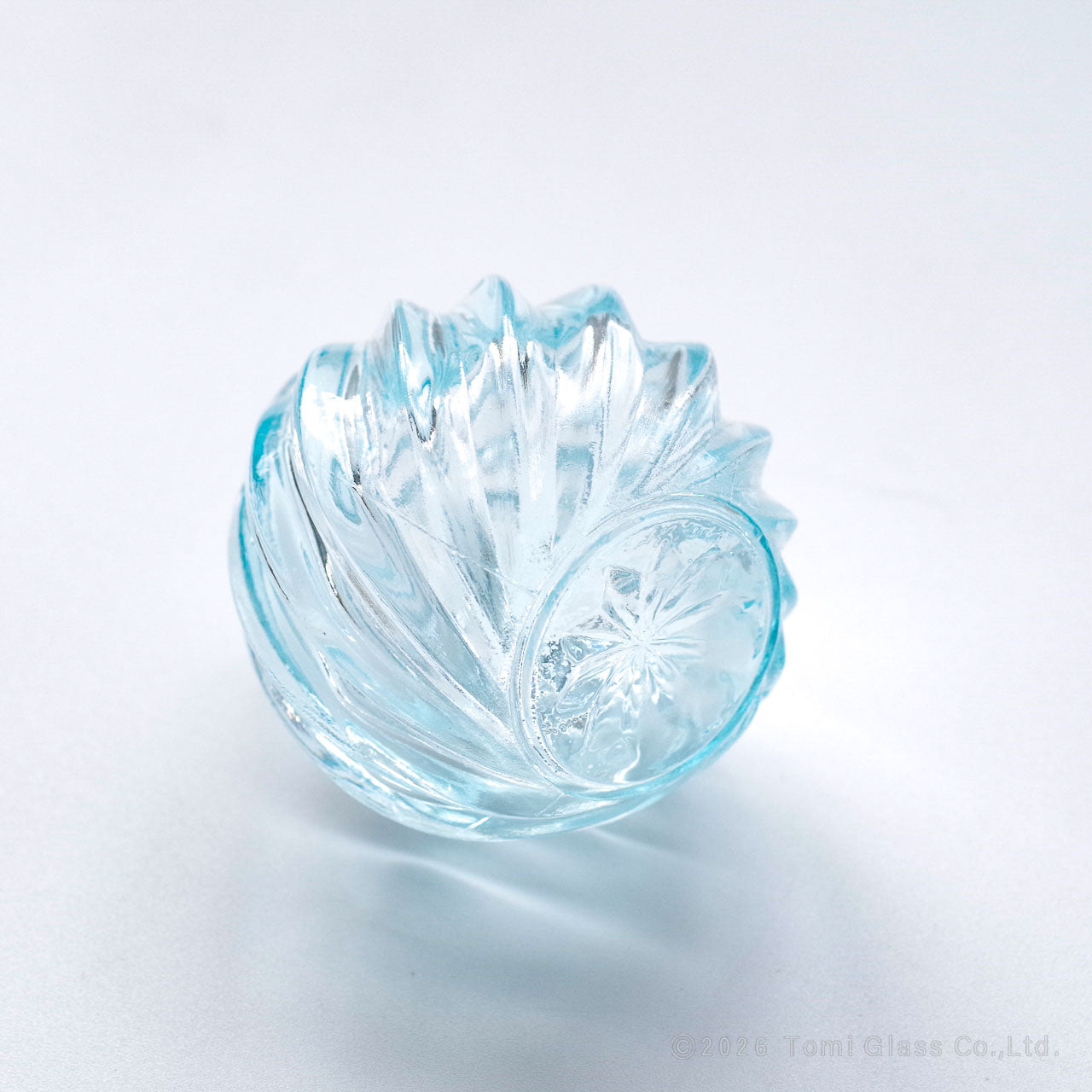 WEB限定／ヴィンテージ小瓶／ボール／ねじ／ブルー／K43S