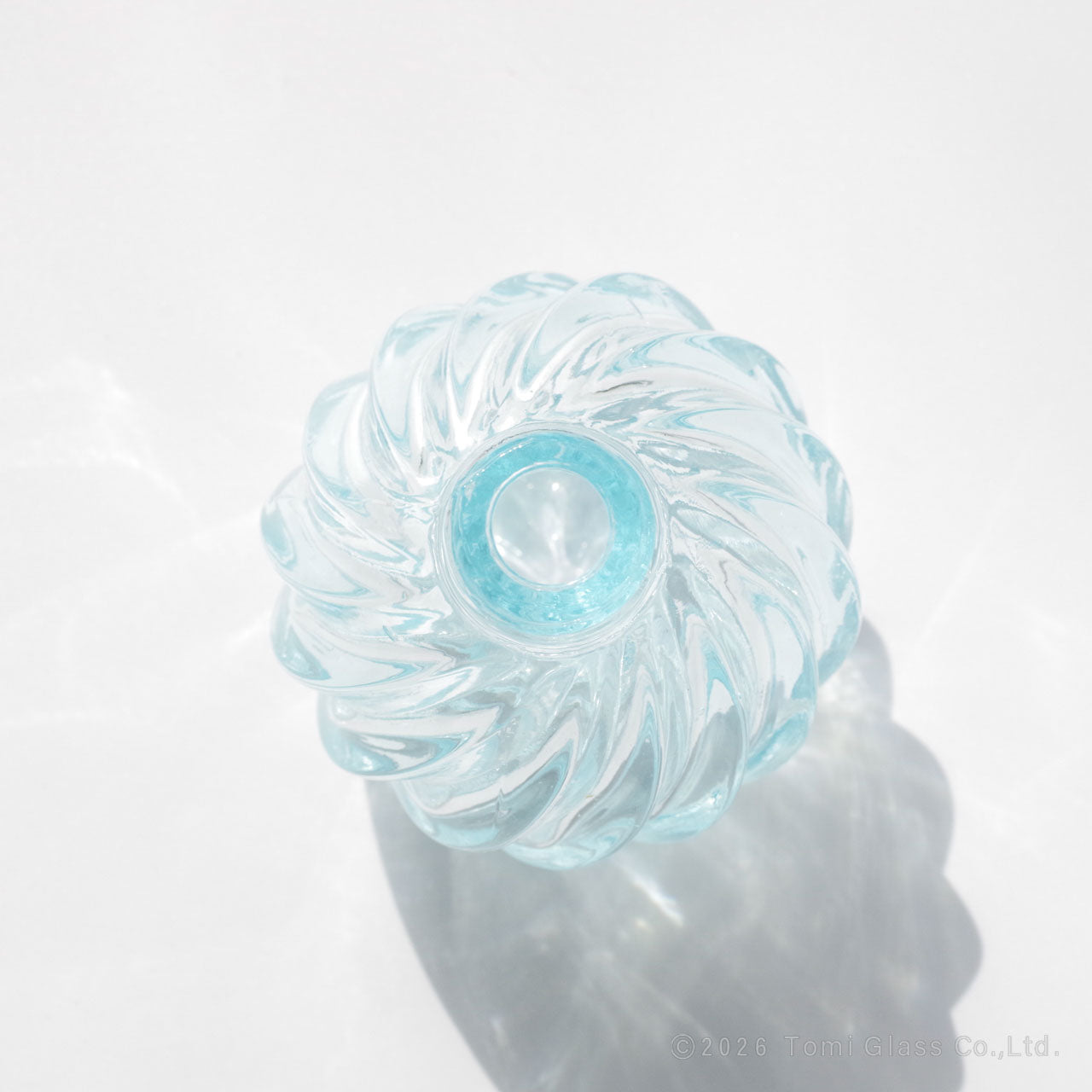 WEB限定／ヴィンテージ小瓶／ボール／ねじ／ブルー／K43S