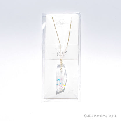 江戸硝子／うきよのかけら／ネックレス／KA001