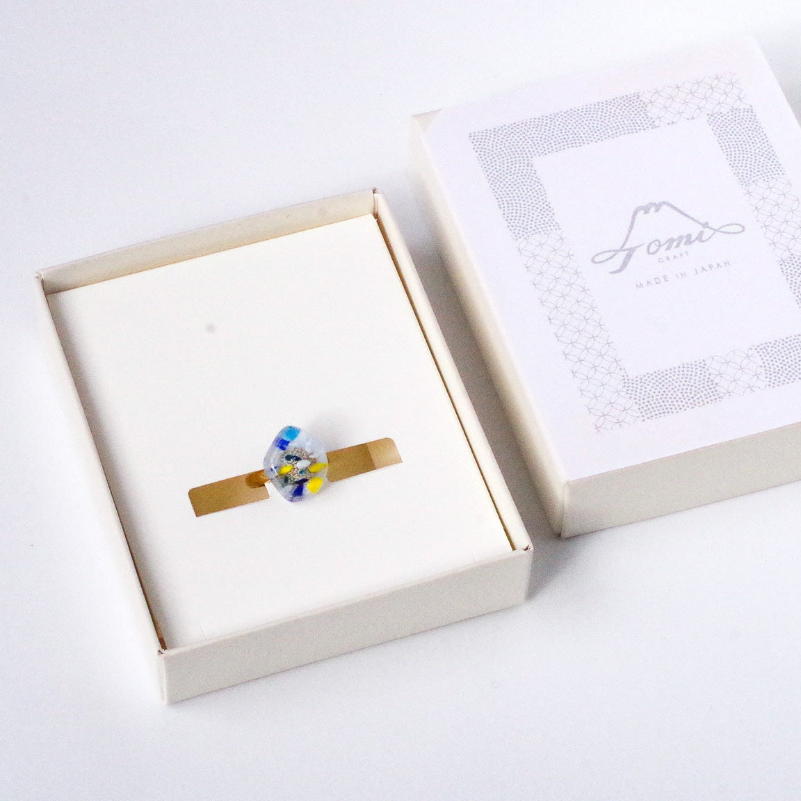 WEB限定／江戸硝子うきよのかけら／指輪／KA014