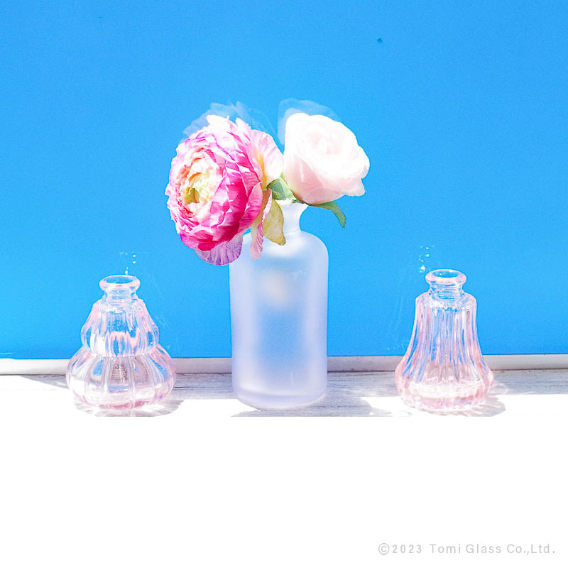 pink-ガラス小瓶