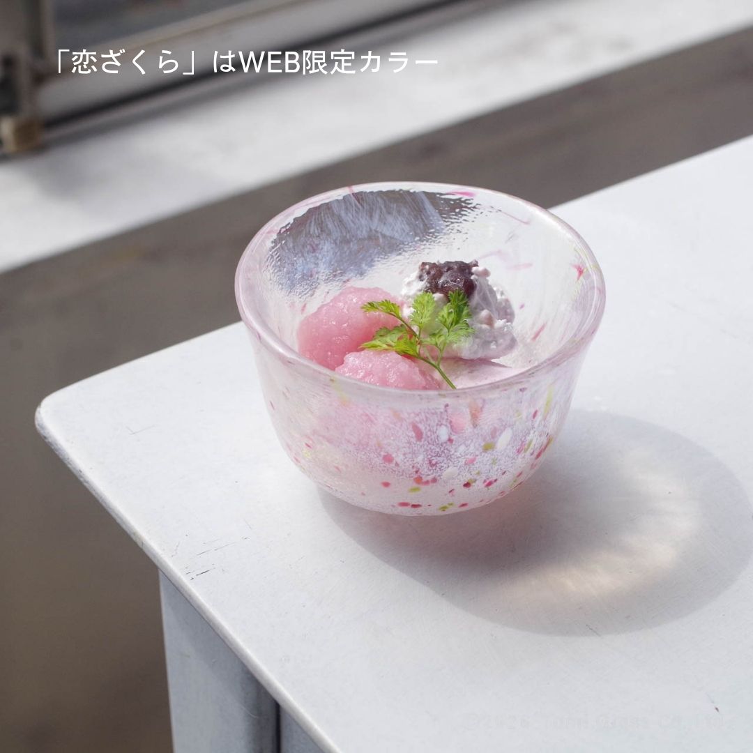 【4/13まで特別価格】WEB限定／江戸硝子／うきよ／そうめん４点セット／ECST075