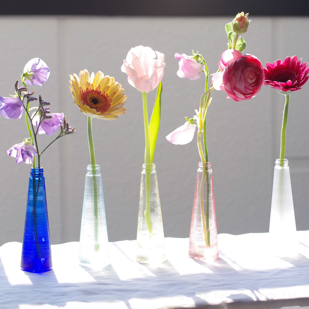 WEB限定／ヴィンテージ小瓶／グリ／5本セット／G-7SET