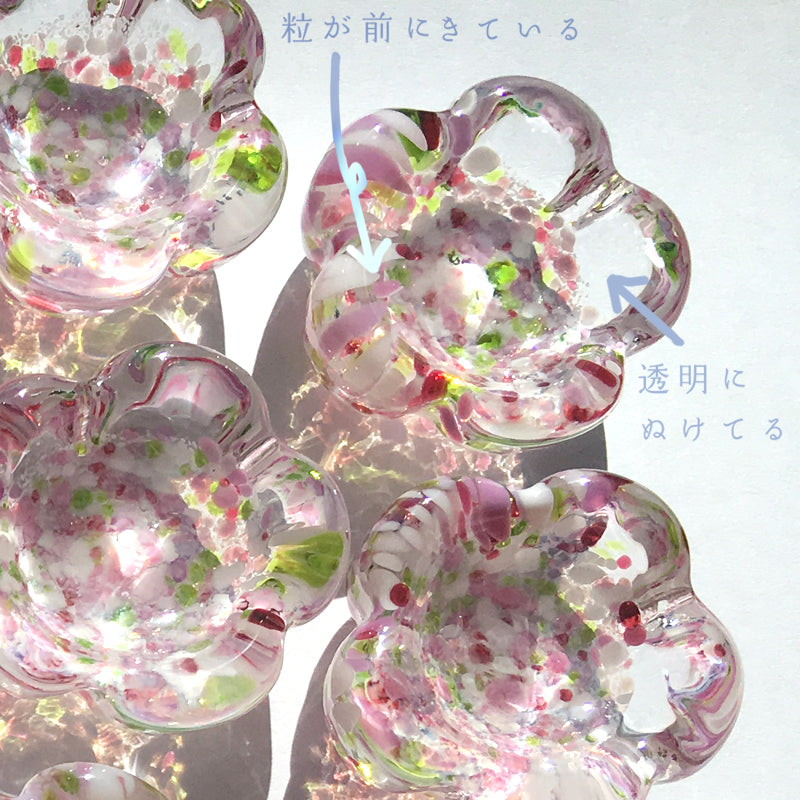 江戸硝子|うきよ|藤まつり|花箸置き|TOMICRAFT(トミクラフト 江戸硝子|うきよ|藤まつり|花箸置き|TOMICRAFT(トミクラフト